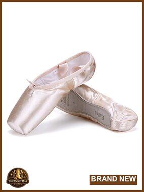 Professional Ballet Pointe Shoes PU Soled with Toe Pads